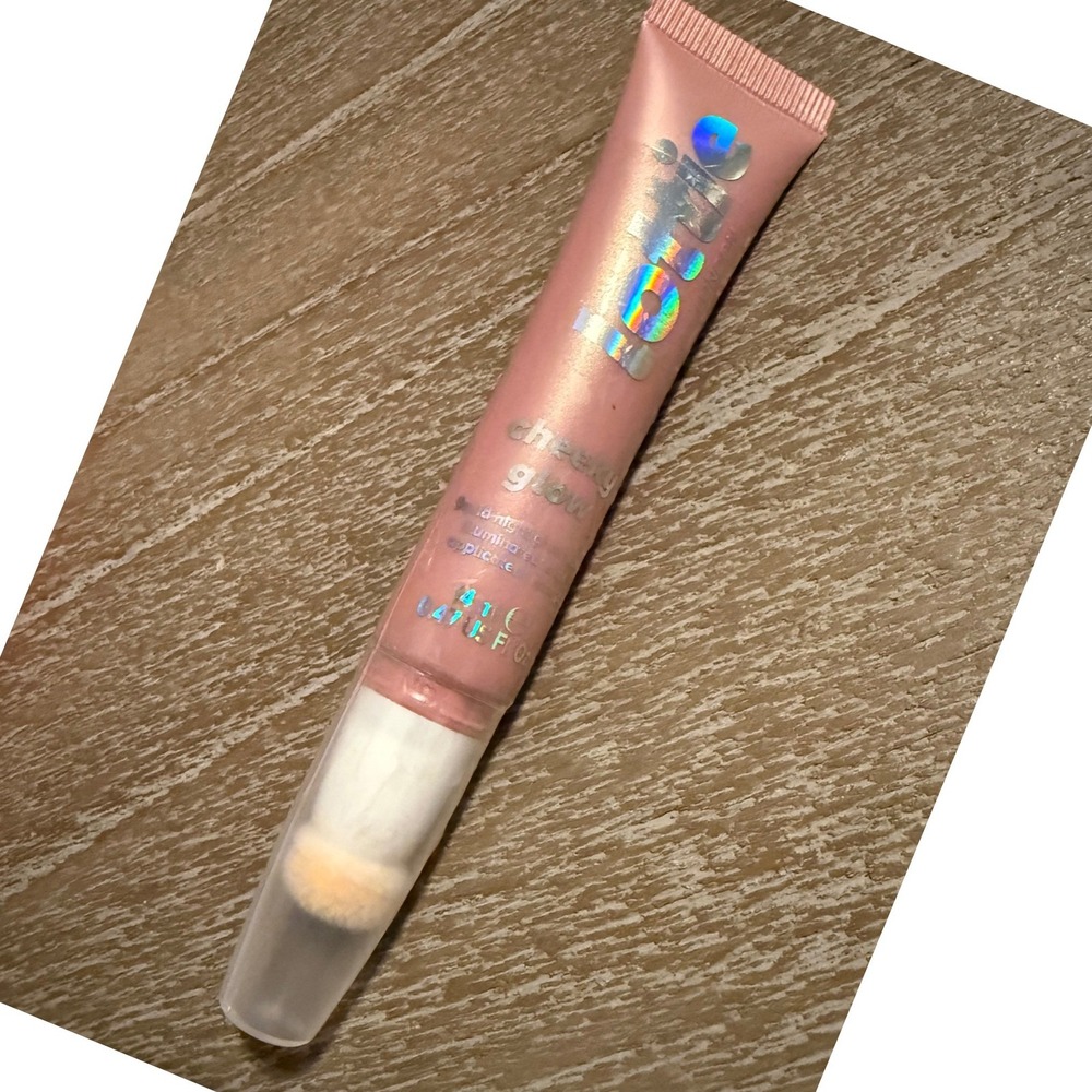 Lottie London Cheeky Glow Liquid Blush Rose Bubbles Pink Full Sz 14ml 0.47 fl oz